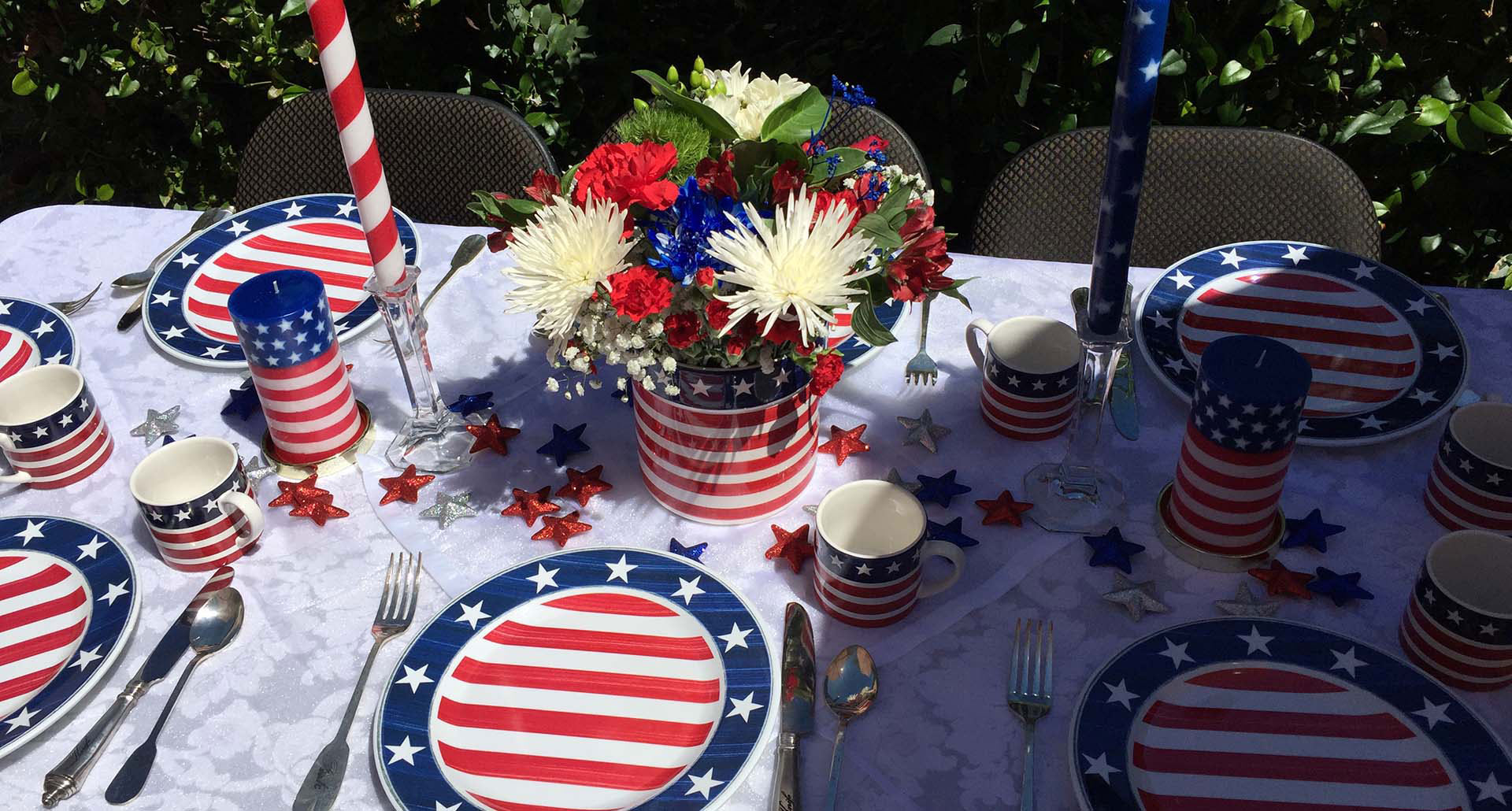 July Fourth Table Design